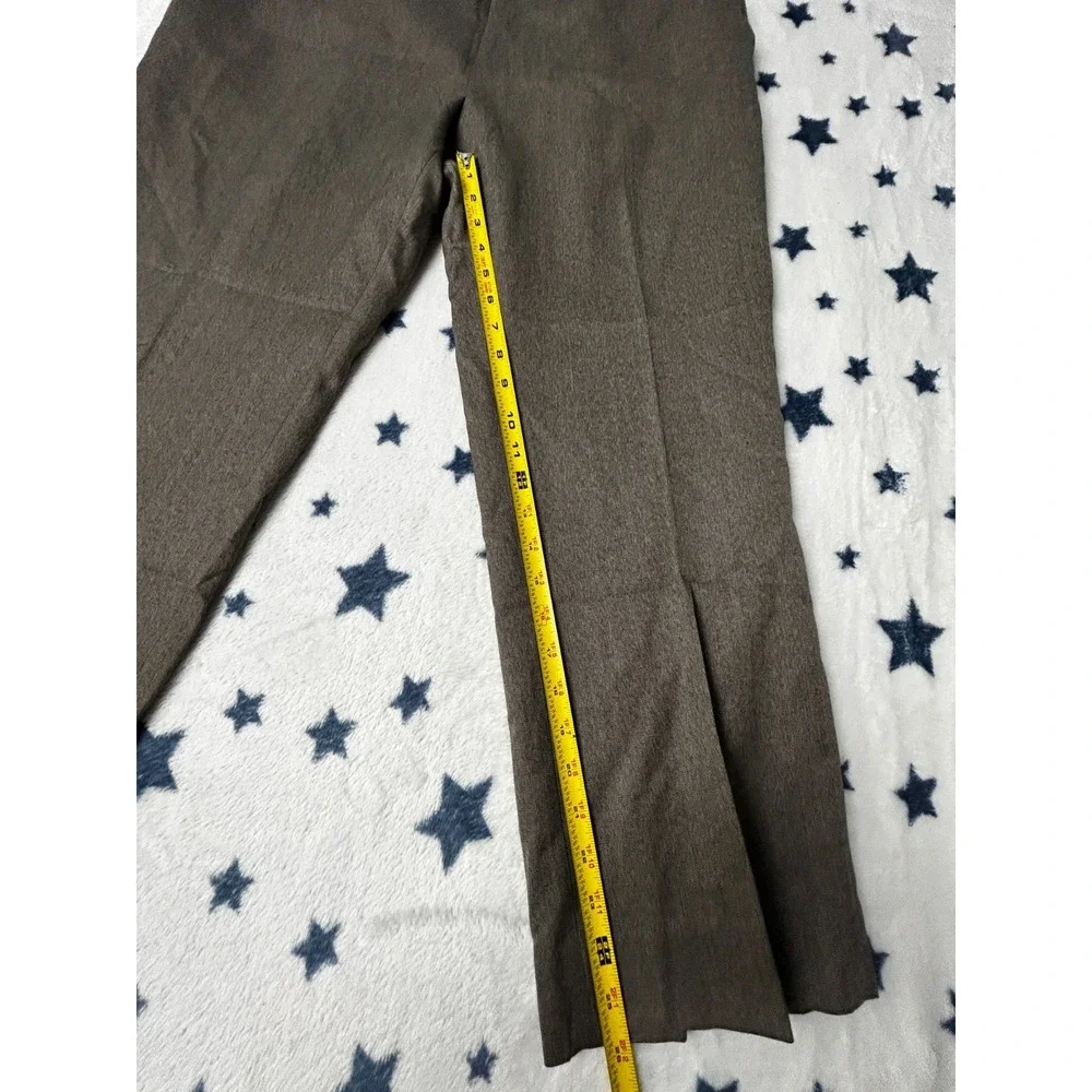 Banana Republic Tailored Slim Fit Dress Pants Mens 38x30 Gray Flat Front